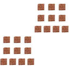 20Pièces Supports Décoratifs Marron Clair Pour Plantes D'aquarium