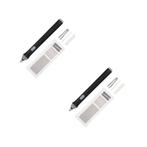 2Ensembles Électrique Portable Noire Pour Art Et École
