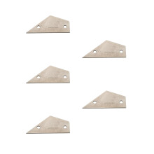 5Pièces Outil De Luthier Métal Argenté Fret Rocker Guitare Et Basse