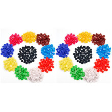 300Pièces Boutons Pressions Plastique Kam T5 Colorés Pour Couture