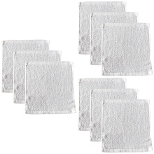 9Pièces Serviettes En Coton Jetables Confortables Pour Usage Hôtelier