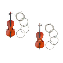 8Pièces Cordes De En Nylon Argenté Accessoires Durables