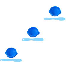 3Ensembles Bols De Facial Silicone Usage Personnel Pro