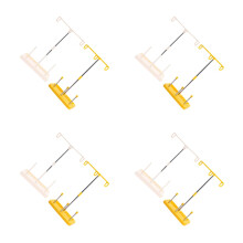 8Pièces Support Fil À Broder Machine Couture Plastique Fer Coloré