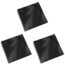 6Paquets Grille Drainage Pots Fleurs Noir Réutilisable Jardin