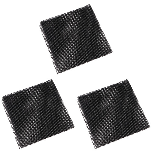 6Paquets Grille Drainage Pots Fleurs Noir Réutilisable Jardin