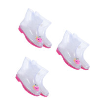 3Pièces Bottes De Transparentes Femme Antidérapantes