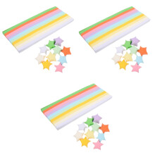 Bande Papier Étoiles Pliées Coloré Origami Décor Enfants