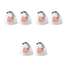 6Paquets Lingettes Portables Coton Douces Pour Femmes