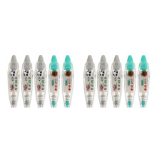 10Pièces Ruban Correcteur Décoratif Assorti Pour Scrapbooking Journal