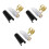 3Ensembles Kit Saxophone Alto Accessoires Solide Couleur Transparente 1