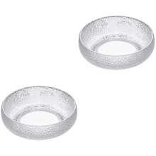 2Pièces Transparent Décoration Maison Pour Fruits Dessert