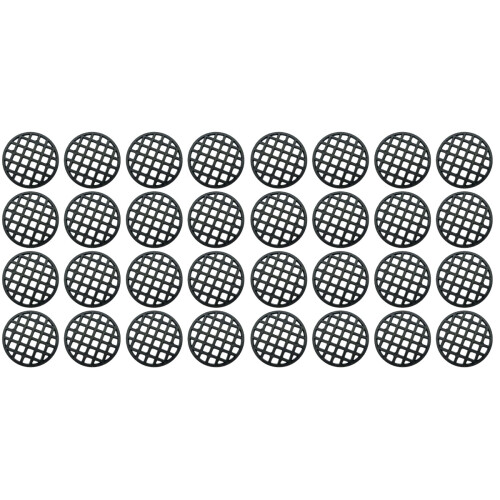 2Ensembles Grilles Pour Pots De Fleurs, Pratiques Noir