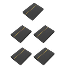 5Pièces Noir A5 Pour Collection Timbres Et Monnaies