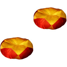 2Pièces Coussins En Tissu Multi Pour Bols De Méditation Tibétains