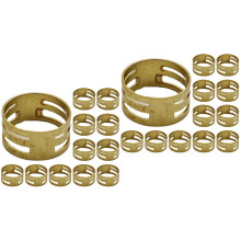 40Pièces Ouvre Anneaux Ronds Dorés Accessoires Bijoux Pratique Rapide