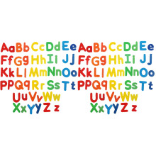 104Pièces Blocks Alphabet Bois Multicolores Jouet Éducatif Amusant