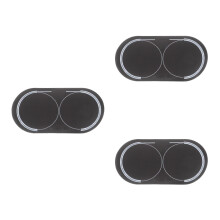 3Pièces Patches Batterie Doubles Pédales Protection Durable