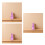 3Pièces Vernis À Ongles Violet Durable Usage 1