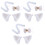3Ensembles Accessoires Costume Chat Oreilles Queue Clip 1