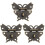 6Pièces Loquets Pour Boîte En Bois Vintage Durable 1