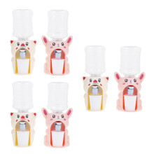 6Pièces Distributeurs Mini Plastique Jouet Éducatif Couleurs Vives