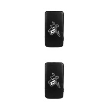 2Pièces Cible De Taekwondo Noire Avec , Protection Débutant