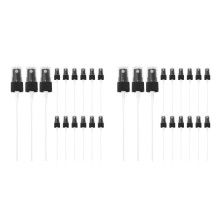 30Pièces De Spray Noires Compactes Pour Flacons Et Parfums