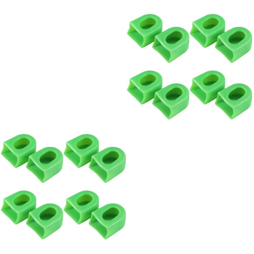 16Pièces Protections Vert Usure Choc