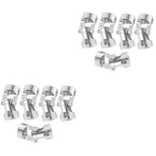 10Pièces Connecteur Universal Joint Argenté Pour Modèles Rc Et Bateaux
