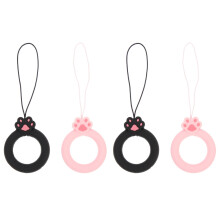 4Pièces Téléphone Antichute Silicone Pour Clés Téléphones
