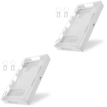 2Pièces Cage Téléphone Blanche Avec Clé Pour Adulte