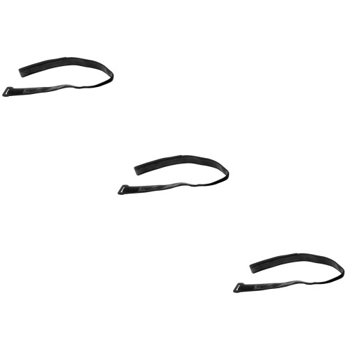 6Pièces Ceintures Nylon Noir Fixation Roue