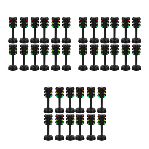 36Pièces Jeu Éducatif Mini Modèles Noir Durable