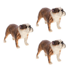 3Pièces Figurines Réalistes Pour Décor Table Bureau