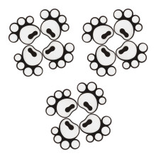 12Pièces Pads Antidérapants En Silicone Blancs Pour Ski Snowboard