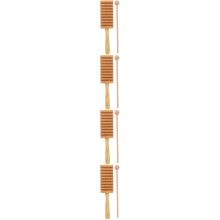 4Ensembles Instrument Musical Enfant Guiro Bois Coloré