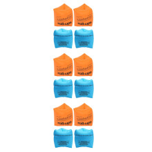 6Paires Brassards De Natation Gonflables PVC Assortis Pour Adultes
