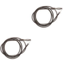 2Ensembles Outil Polyvalent De Débouchage Pour Lavabo Douche Noir