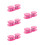 5Pièces Outil Formeur Quilling PP Rose Pratique Réutilisable 1