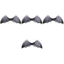 4Pièces Ailes Costume Violet En Métal Pour Halloween Et Cosplay