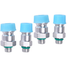 4Pièces Connecteurs Rapides Voiture Durable Métal Assorti Haute Basse