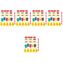 5Ensembles Jouets Routière Pédagogiques Plastique Coloré