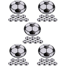 40Pièces Plateaux Papier Football Pour Événement