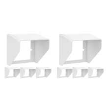 8Pièces Boîtiers De Prise Étanches En ABS Protection Murale