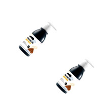 2Pièces Gel Douche Blanchissant Noir Profond Corps Usage