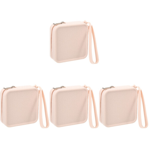 4Pièces Sac Période Silicône Bleu Pochette Zippée Tampons Et Cup