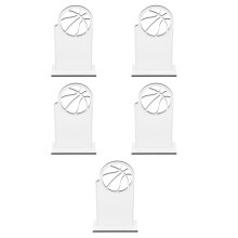 5Pièces Trophées Sublimation Mdf Pour Décoration DIY Polyvalente