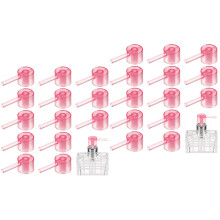 60Pièces Distributeurs Liquides Parfum Rose Compact Outils Sécurisés