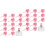 60Pièces Distributeurs Liquides Parfum Rose Compact Outils Sécurisés 1